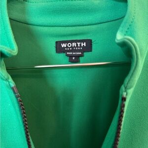 Worth New York Scuba Dress Front Zip